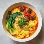 Tomato Egg Noodle Soup Recipe