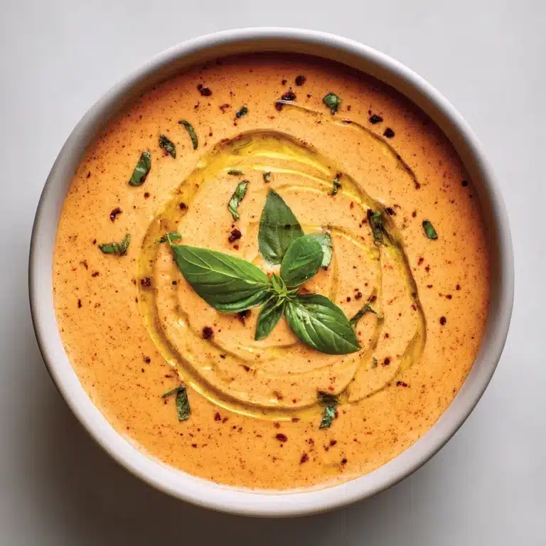 Tomato Basil Parmesan Soup Recipe