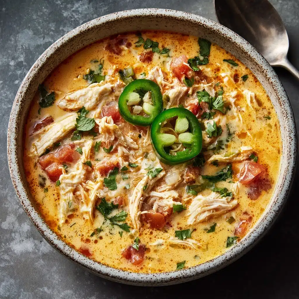 Spicy Jalapeño Popper Chicken Soup Recipe - Recipe Image