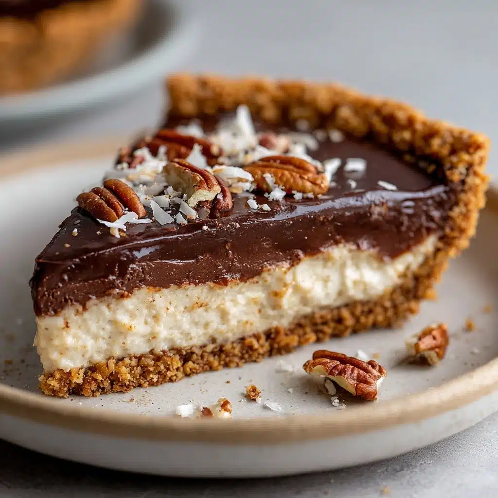 No-Bake German Chocolate Pie Recipe - Recipe Image