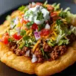 Indian Fry Bread Tacos Recipe