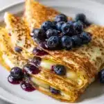 Blueberry Breakfast Quesadilla Recipe