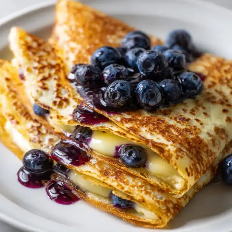 Blueberry Breakfast Quesadilla Recipe