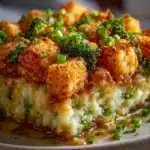 Keto Tater Tot Casserole (Low Carb) Recipe