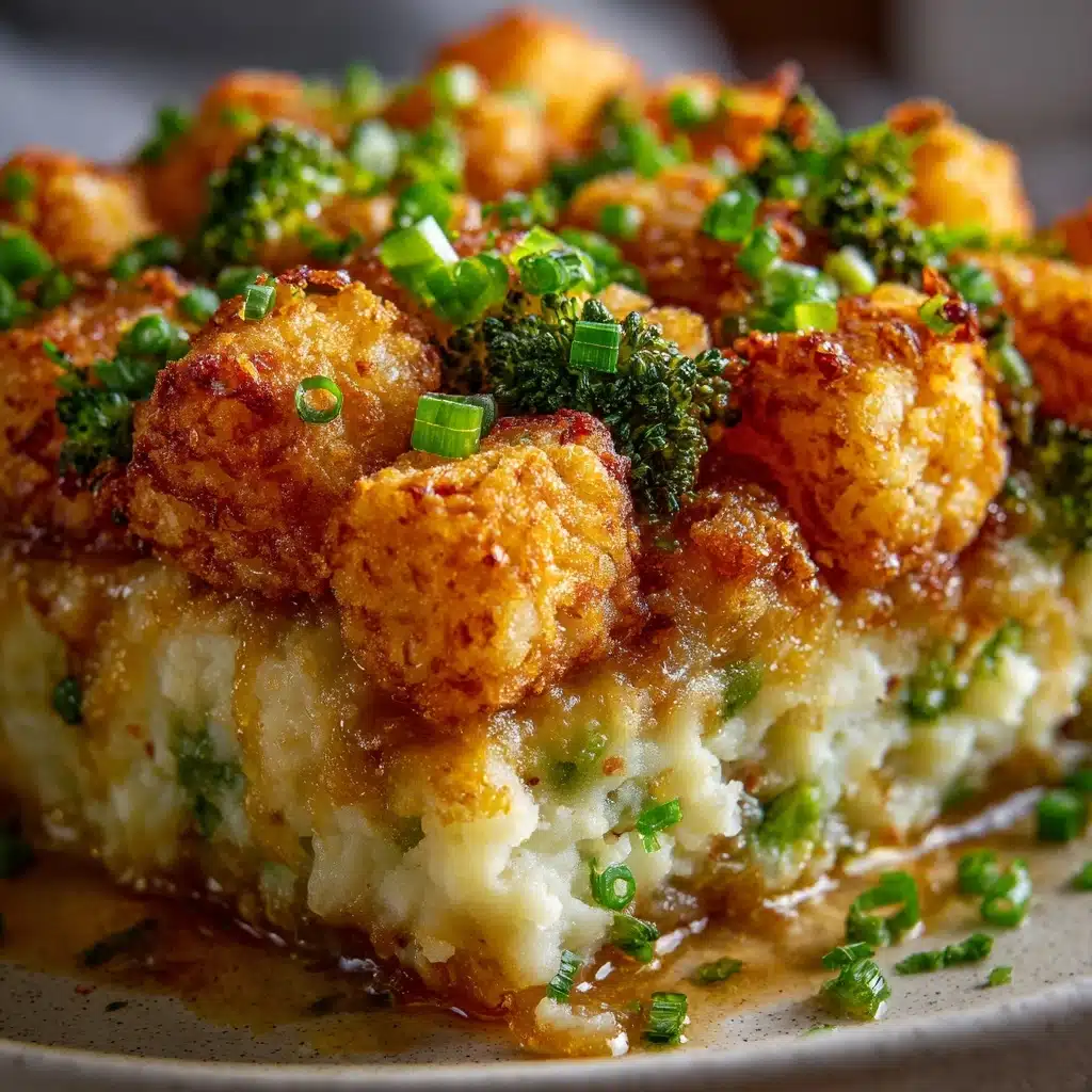 Keto Tater Tot Casserole (Low Carb) Recipe - Recipe Image
