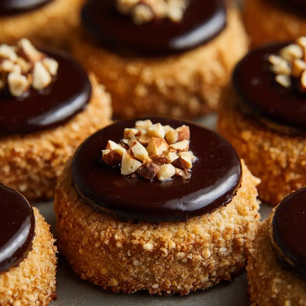 Chocolate Hazelnut Thumbprint Cookies Recipe - Recipe Image