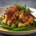 Crock Pot Chicken and Stuffing with Green Beans Recipe