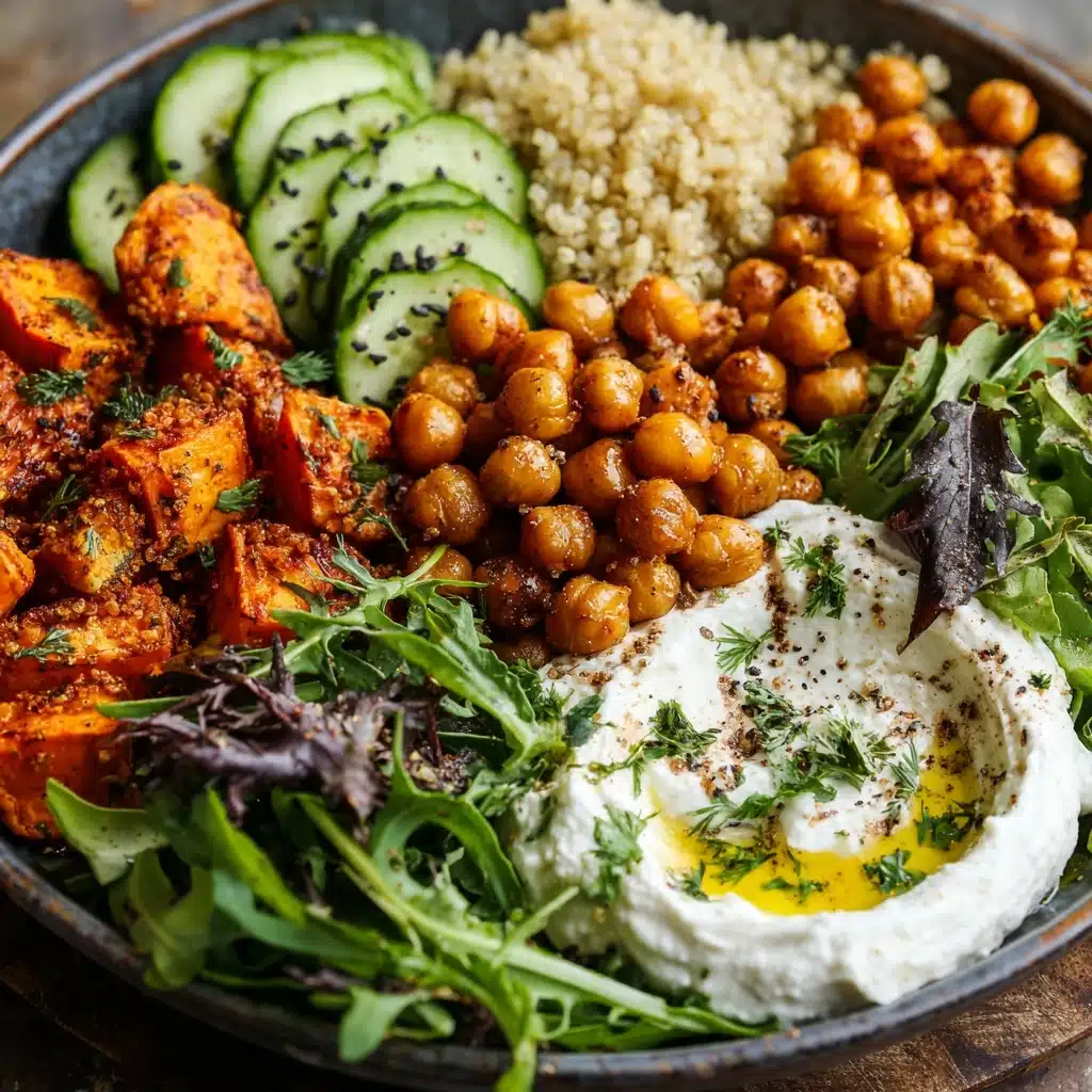 Chickpea & Sweet Potato Grain Bowls Recipe - Recipe Image