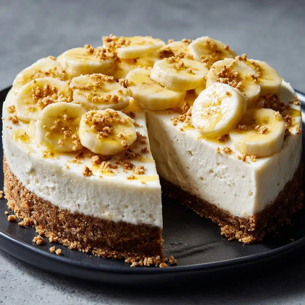 Banana Cheesecake with Banana Cream Pie Recipe - Recipe Image