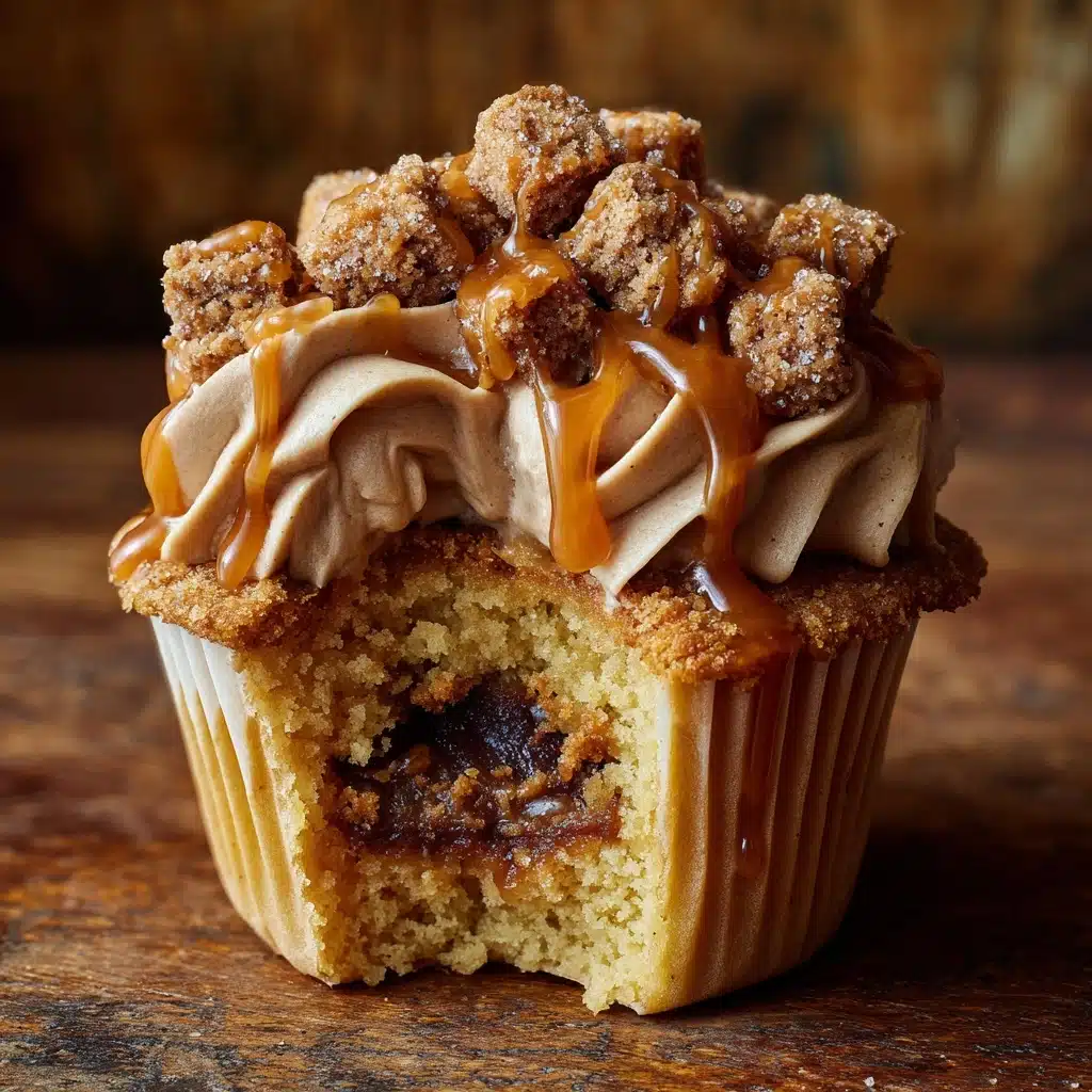 Churro Caramel Crunch Cupcakes Recipe - Recipe Image