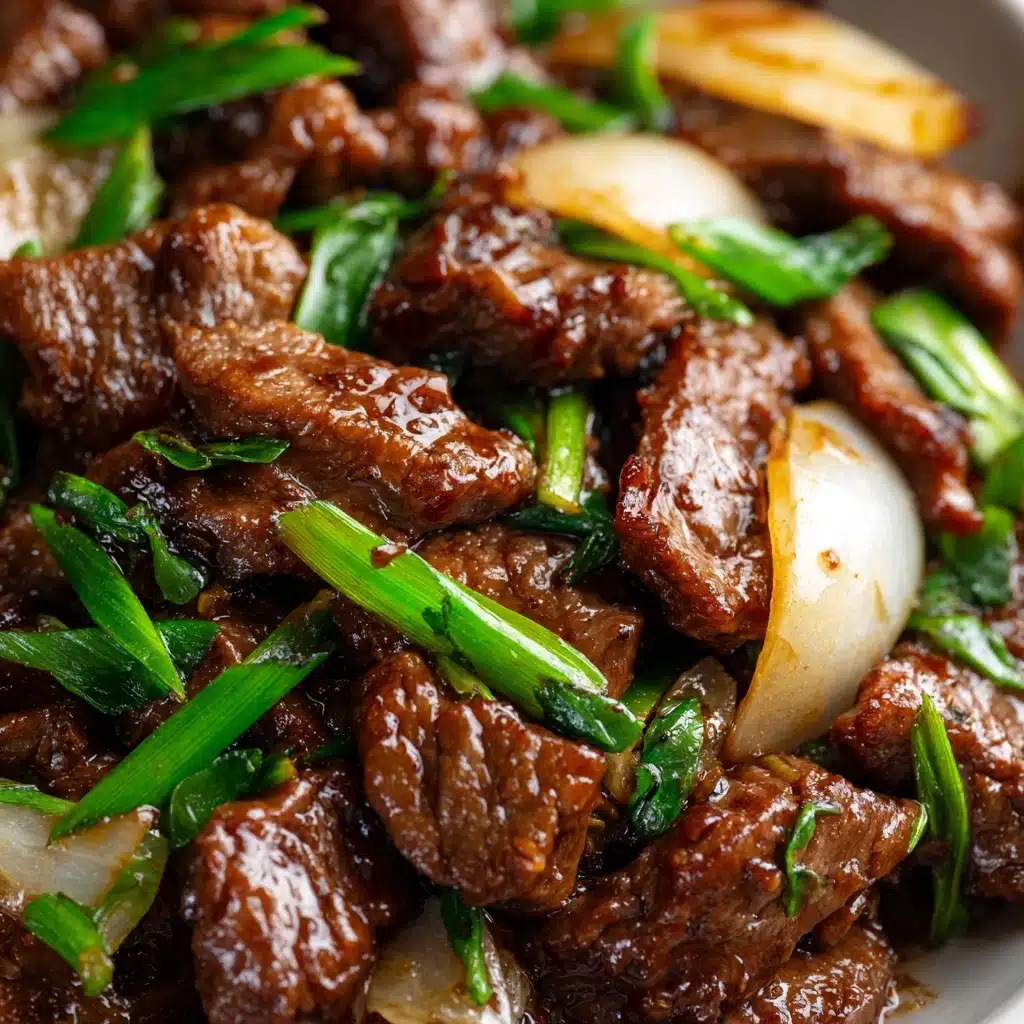Chinese Beef and Onion Stir Fry Recipe - Recipe Image