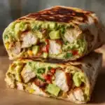 Chicken and Avocado Burritos Recipe