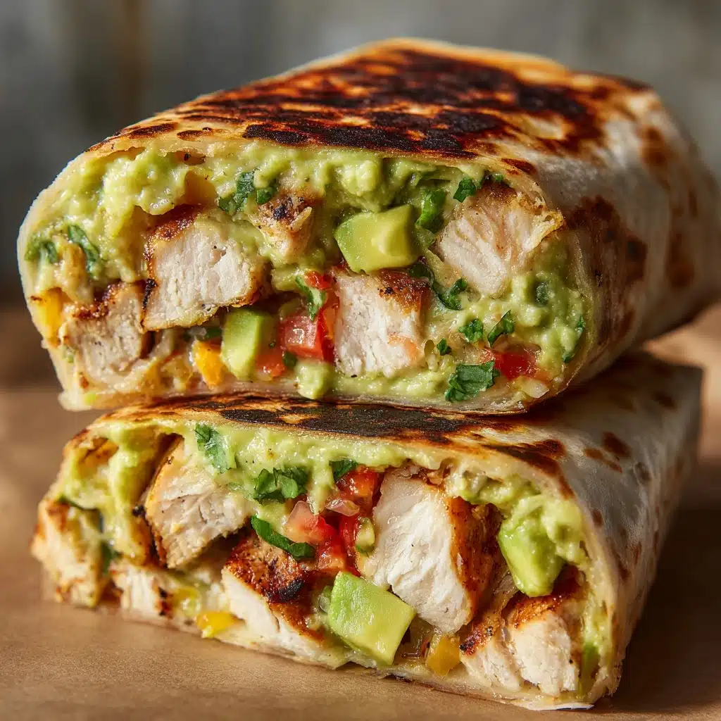 Chicken and Avocado Burritos Recipe - Recipe Image