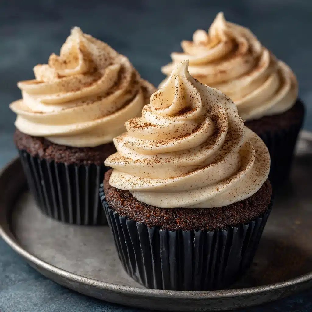Chocolate Coffee Cream Cupcakes Recipe - Recipe Image