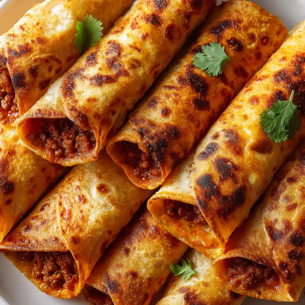Spicy Beef Taquitos Recipe - Recipe Image