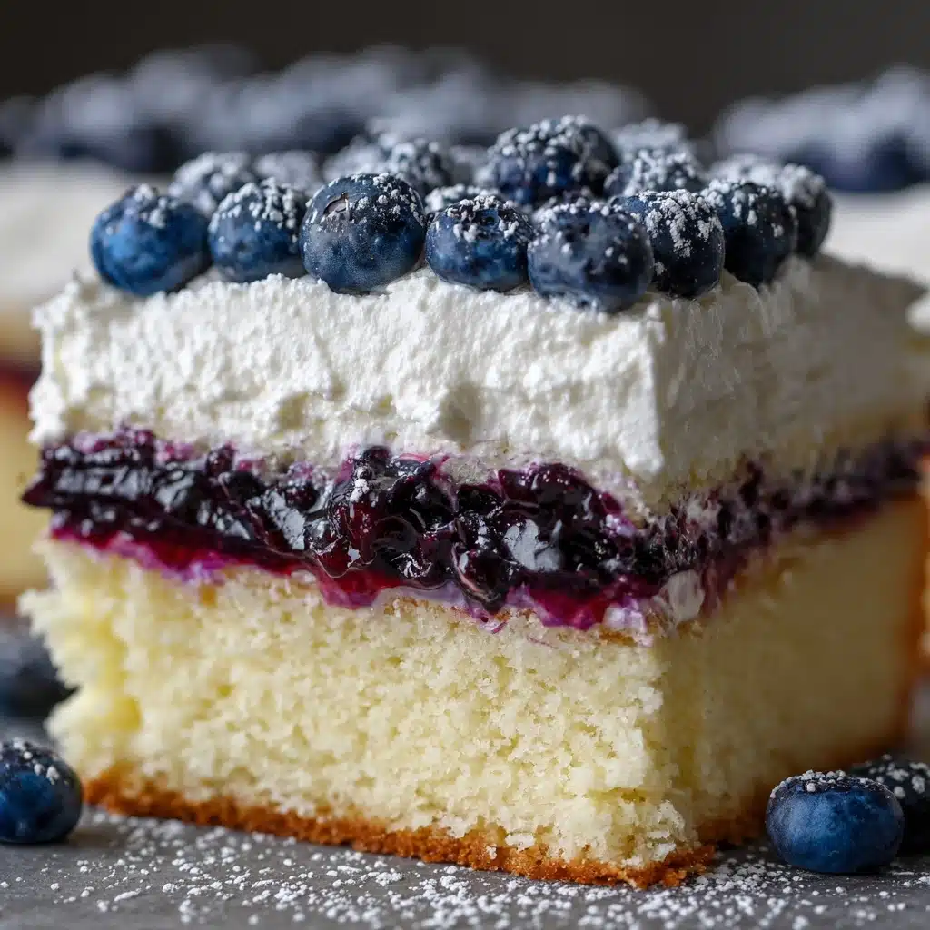Blueberry Shortcake Cake Recipe