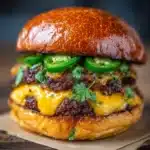 Jalapeño-Onion Smash Burgers Recipe