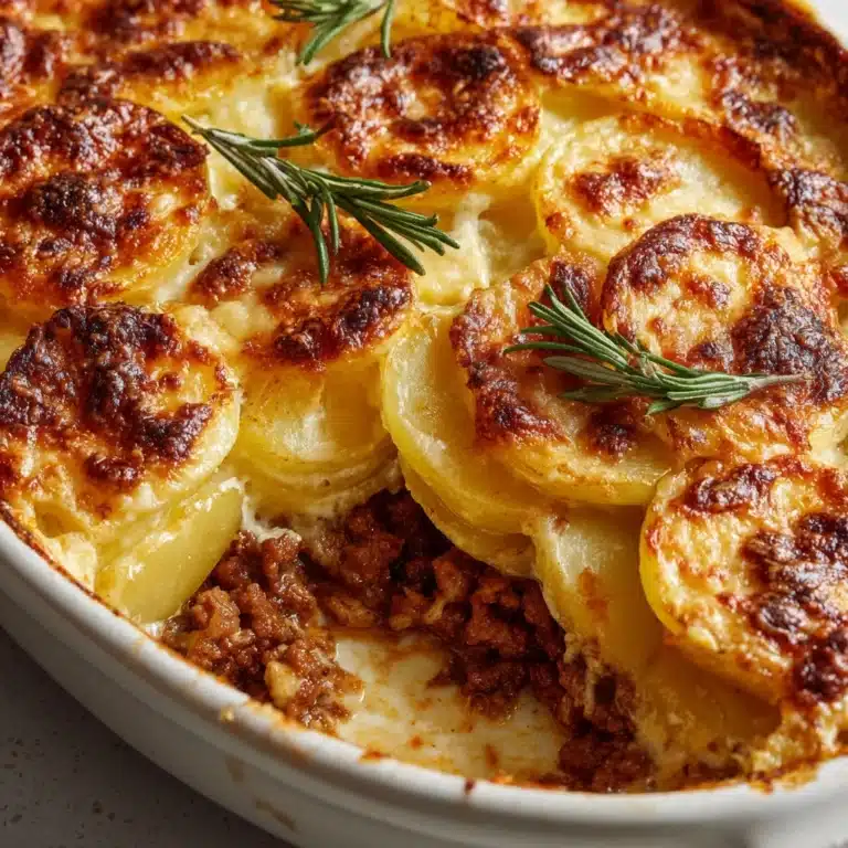 Beef Potato Cheese Casserole Recipe