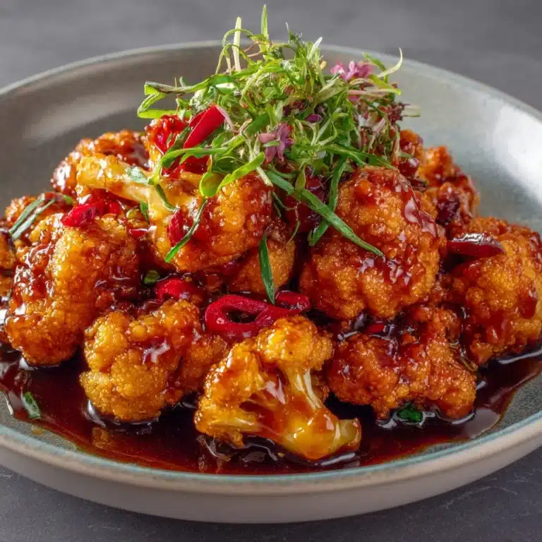 Kung Pao Cauliflower Recipe