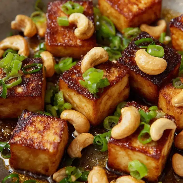Vegan Cashew Tofu Recipe