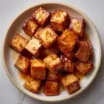 Crispy Baked Peanut Tofu Bowls Recipe
