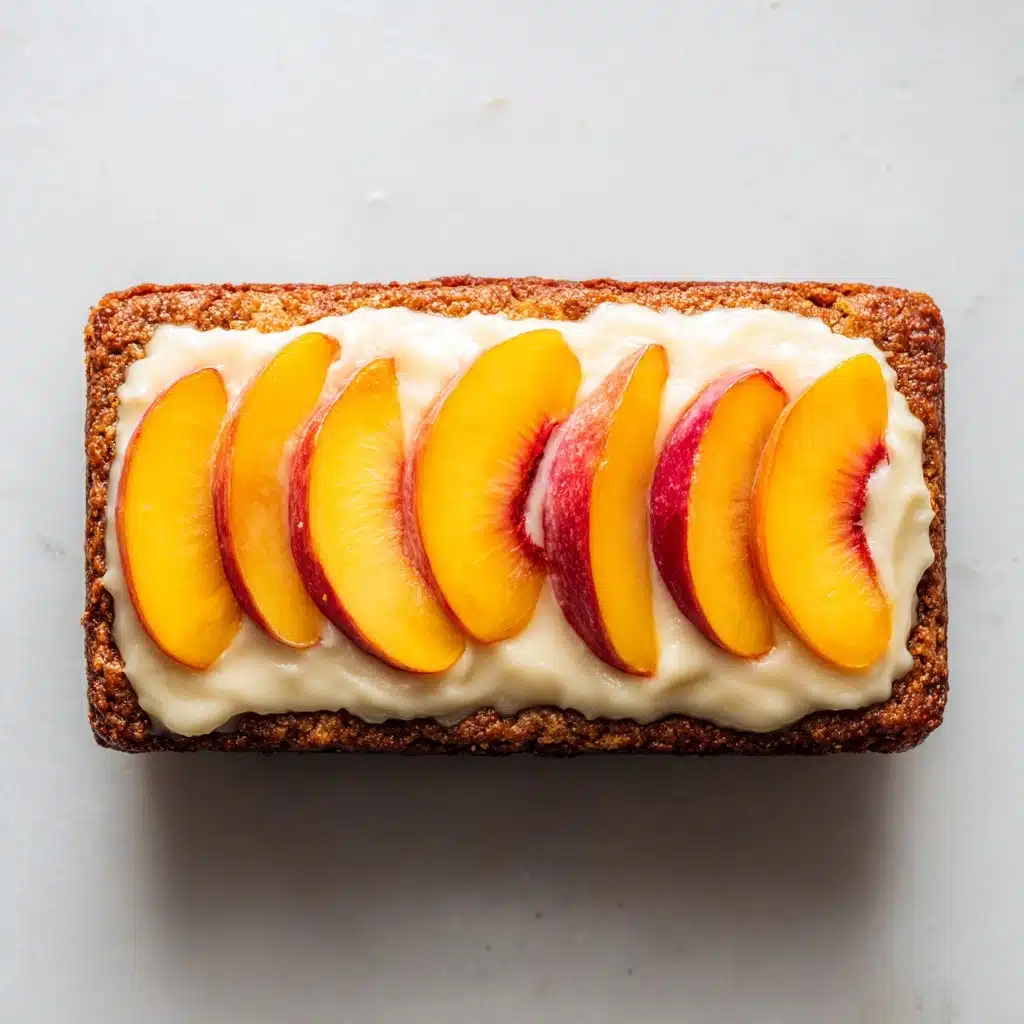Peaches and Cream Cheese Loaf Recipe