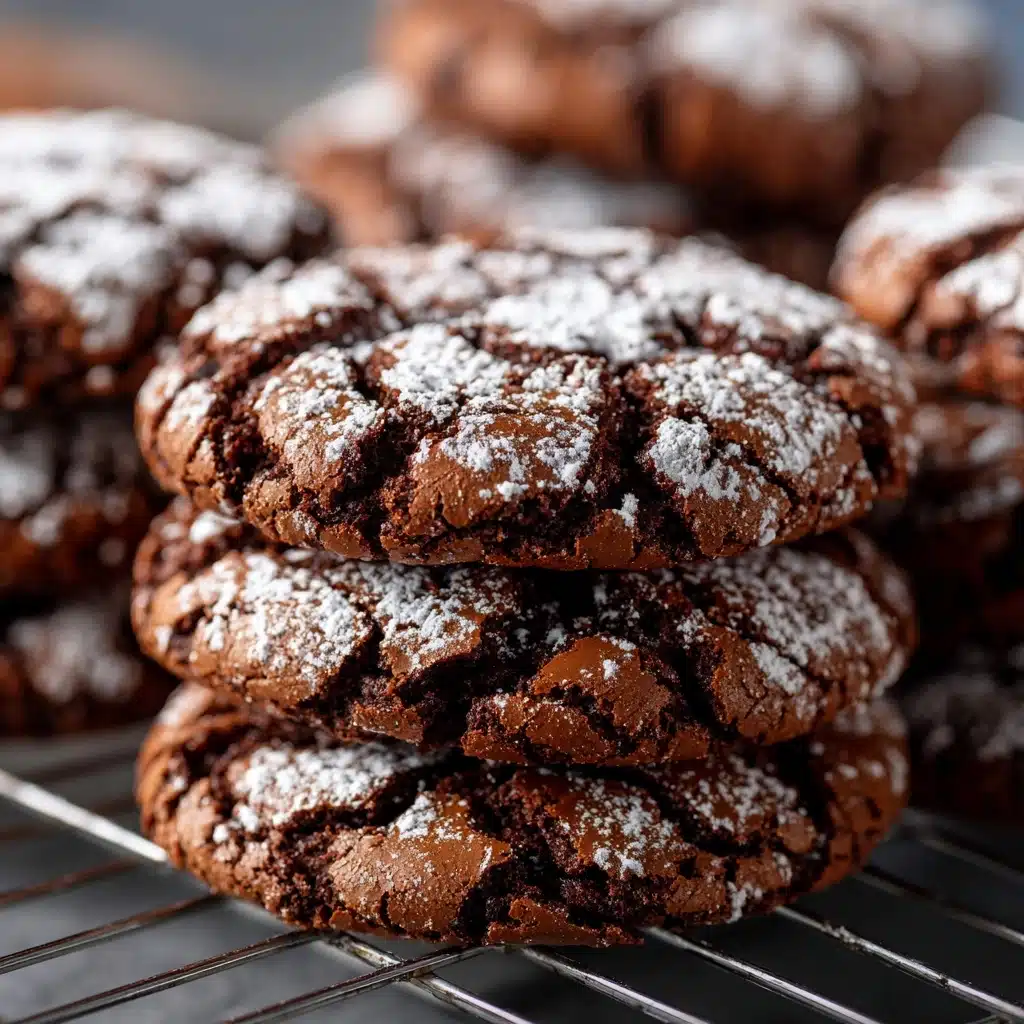 Chocolate Crinkle Cookies Recipe