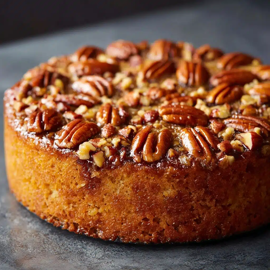 Upside-Down Georgia Pecan Cake Recipe - Recipe Image