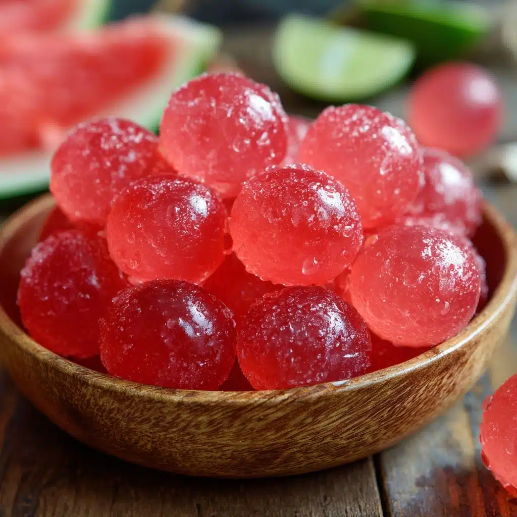Watermelon Popping Boba Recipe - Recipe Image