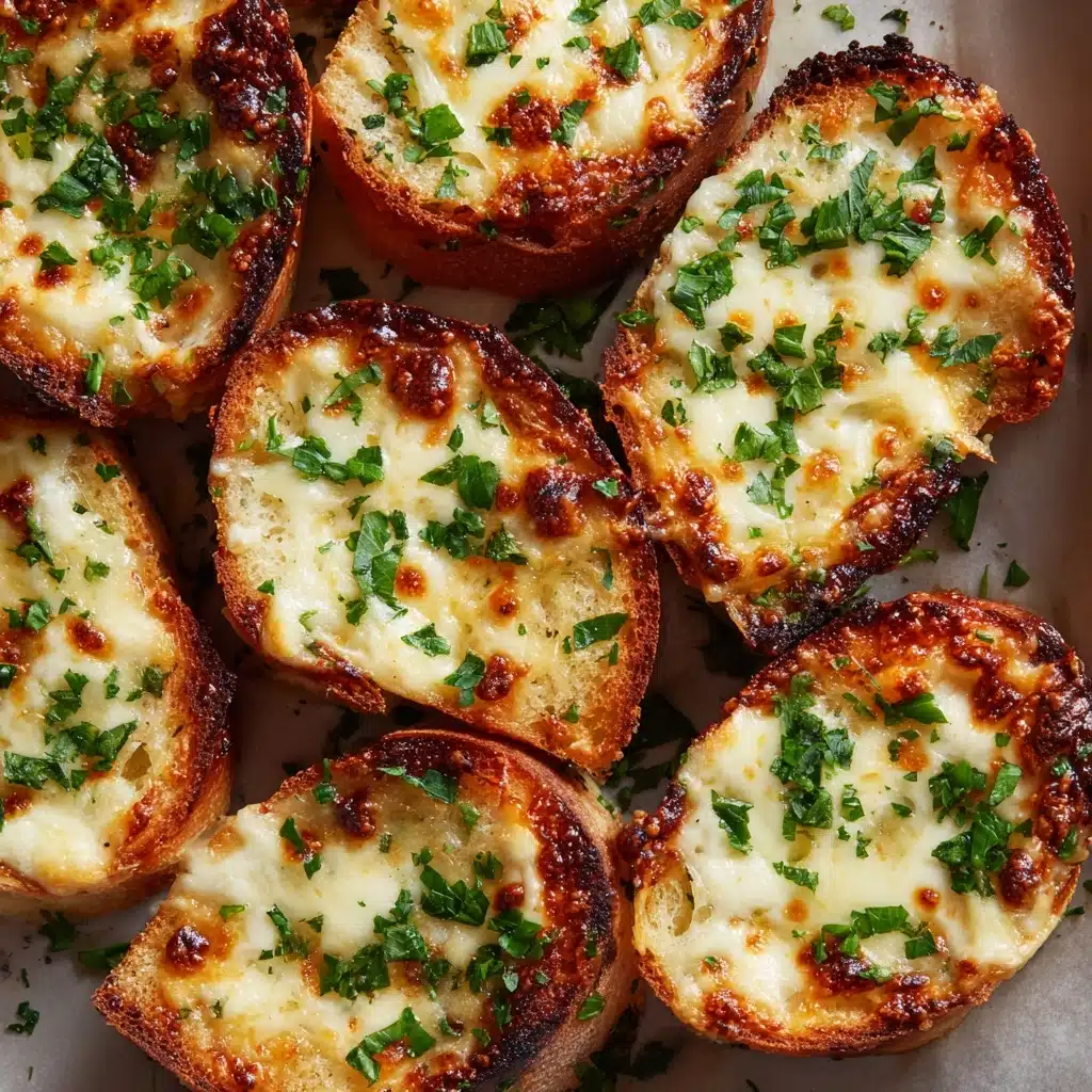 Cheesy Garlic Bread Bites Recipe - Recipe Image