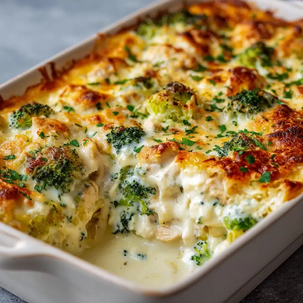 Baked Potato Chicken and Broccoli Casserole Recipe - Recipe Image