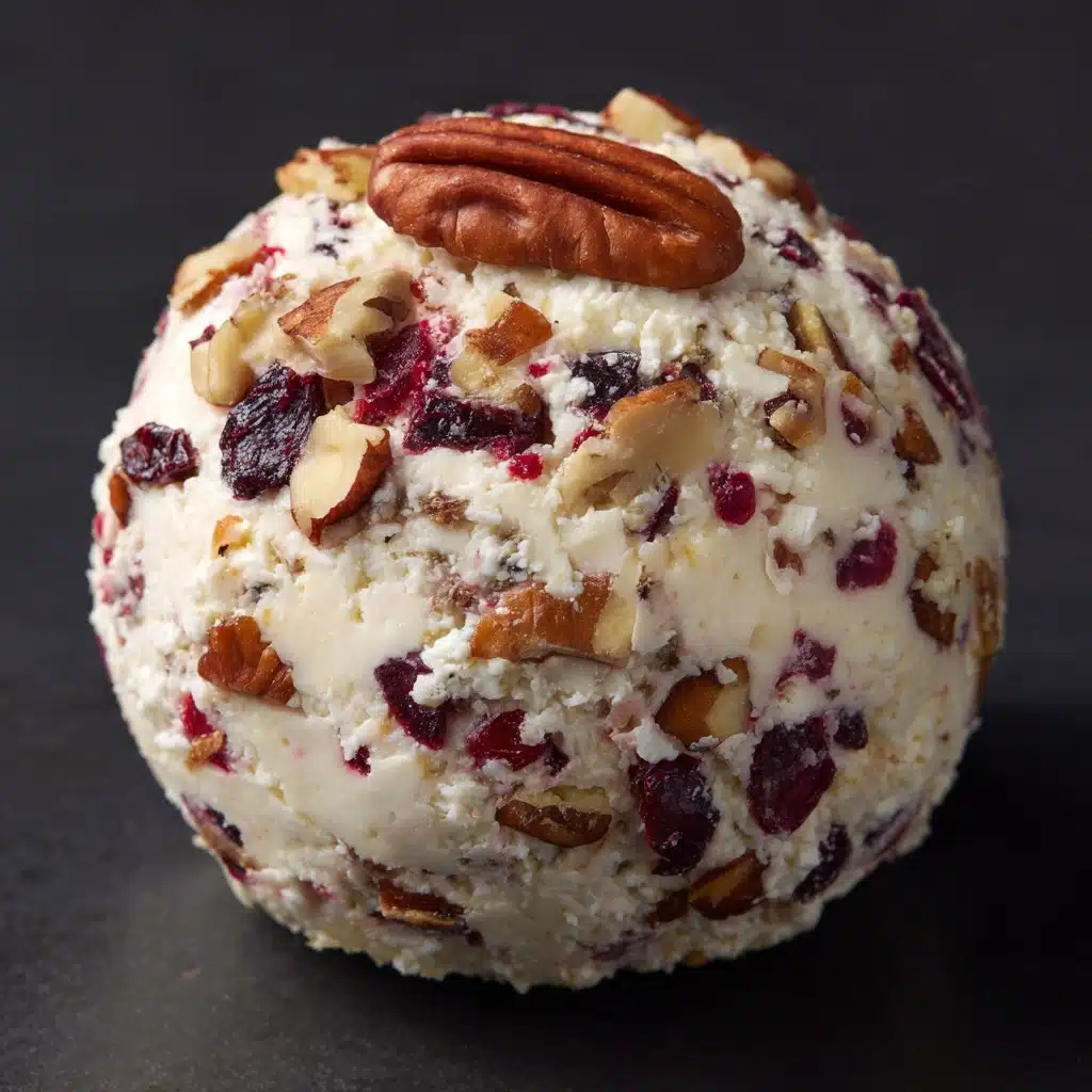 Cranberry Pecan Cream Cheese Ball Recipe