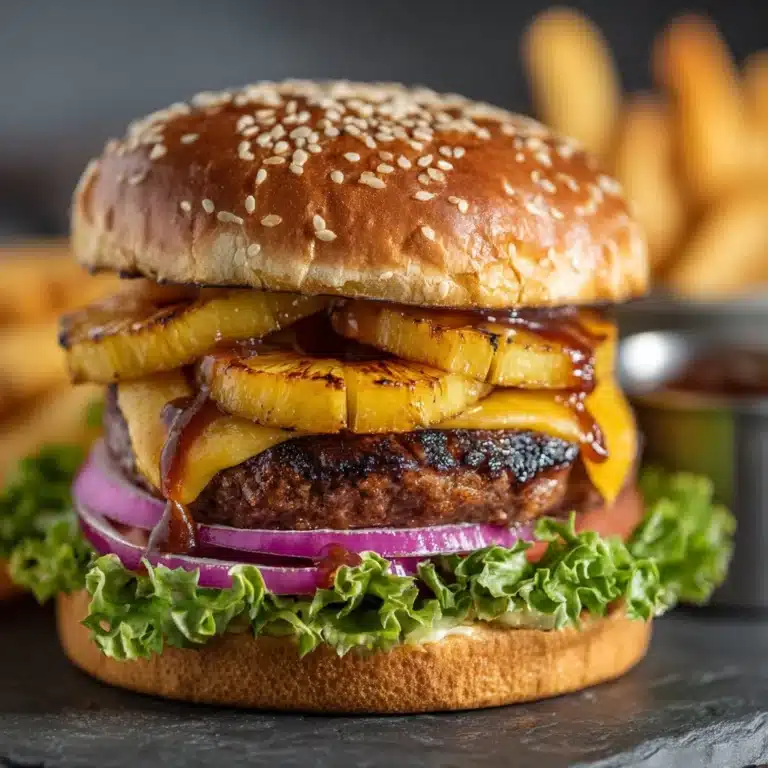 Hawaiian Burger Recipe