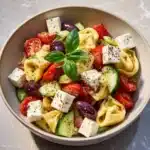 Greek Tortellini Pasta Salad Recipe