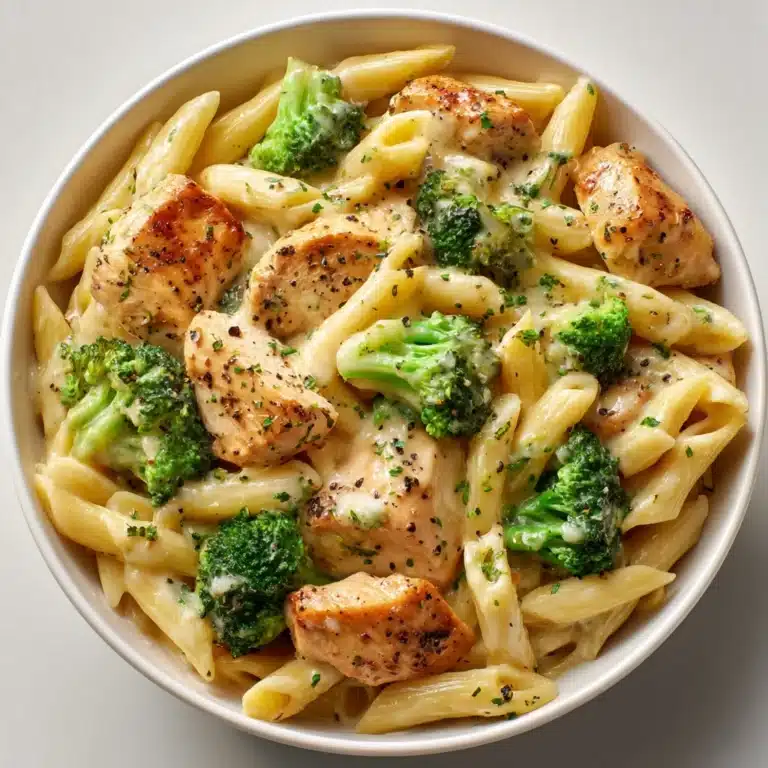 Creamy Broccoli and Chicken Penne Recipe