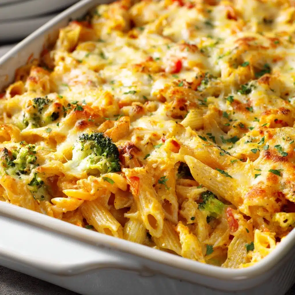 Cajun Cream Cheese Chicken Pasta Bake Recipe - Recipe Image