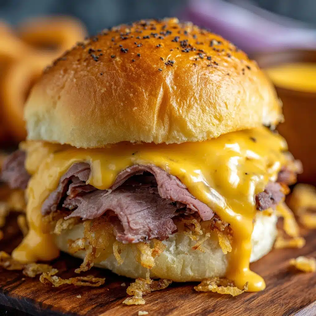 Beef Cheddar Sandwiches Recipe