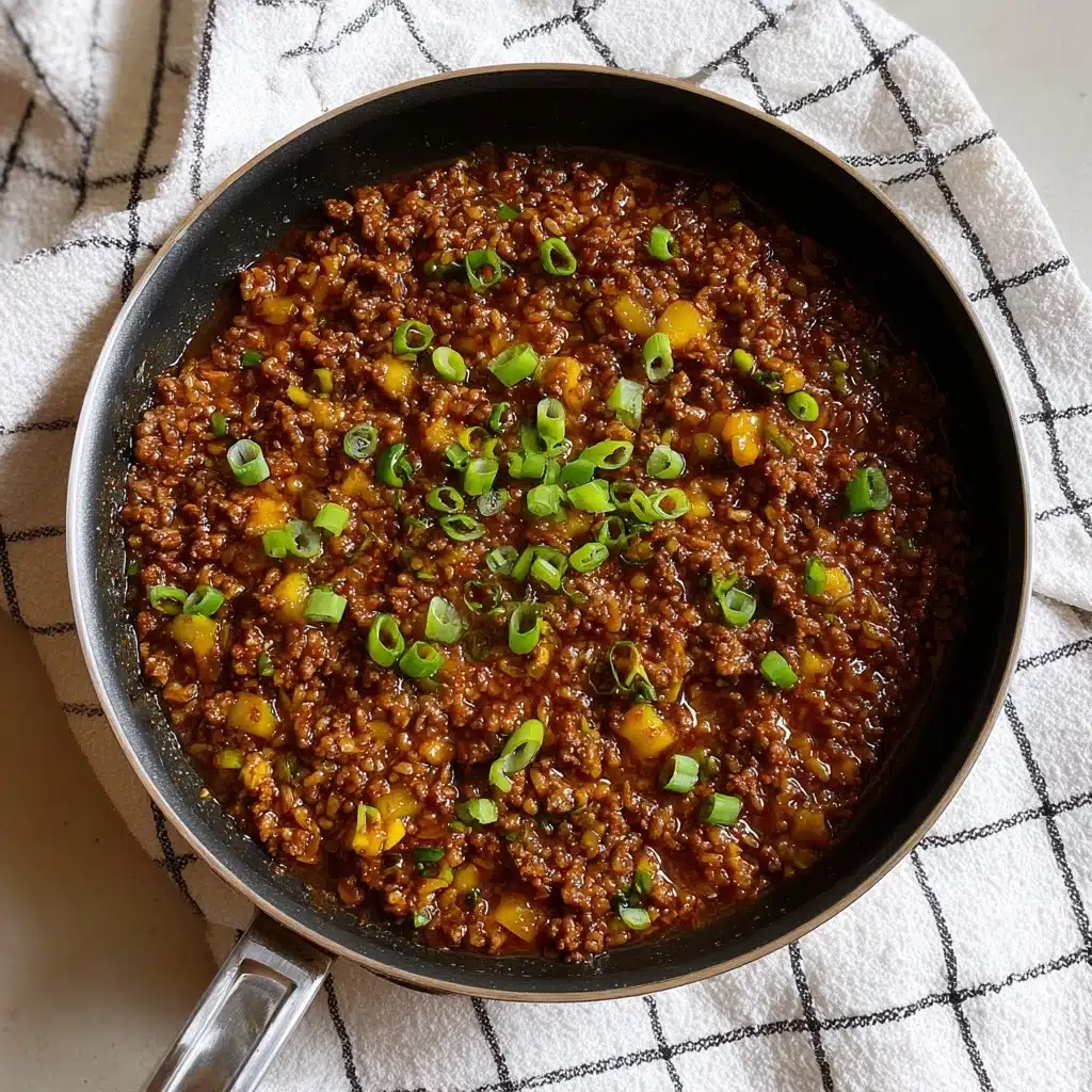 One-Skillet Smoky Honey Chili Beef Recipe - Recipe Image