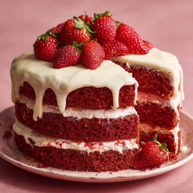 Strawberry Lemonade Cake Recipe