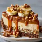 Banana Caramel Nut Cheesecake Recipe