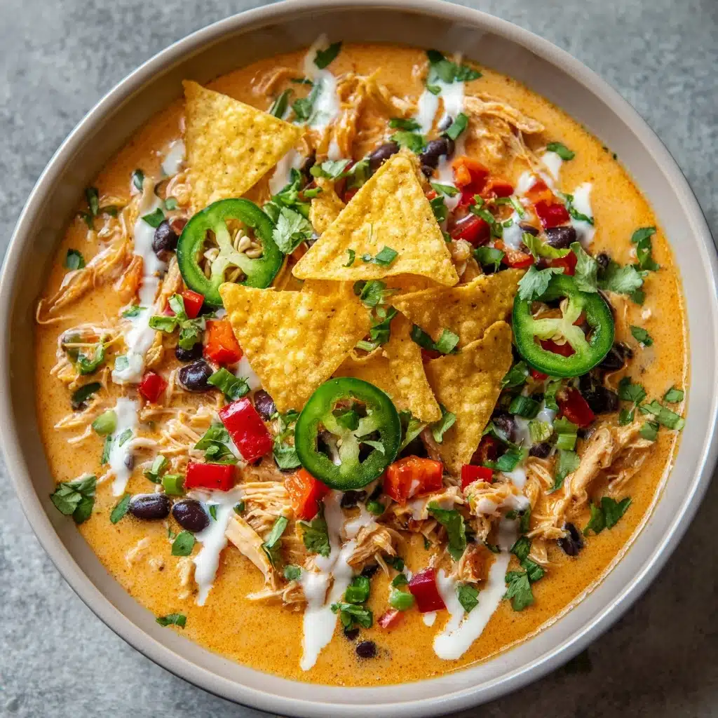 Creamy Chicken Tortilla Soup Recipe