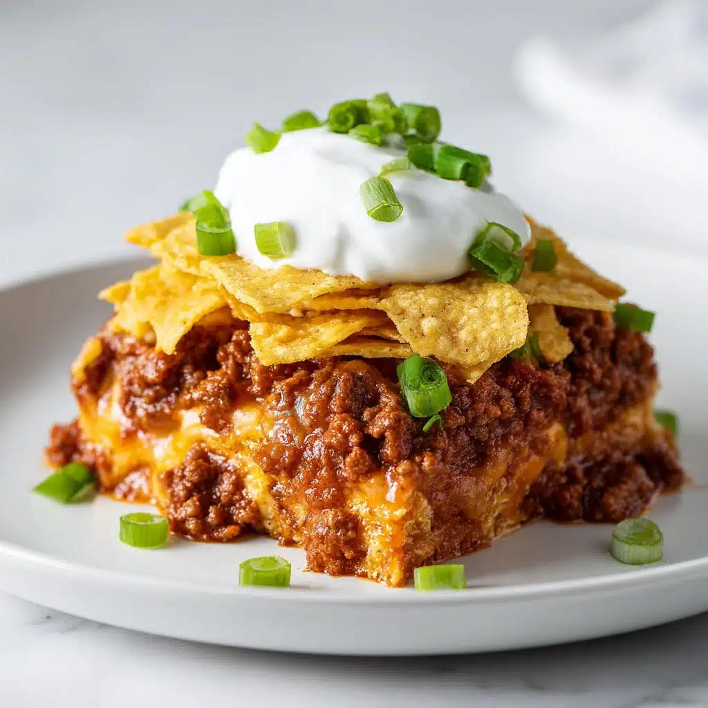 Easy Frito Pie Casserole Recipe - Recipe Image