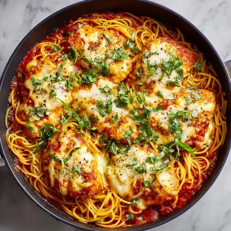 One-Pot Chicken Parmesan Pasta Recipe