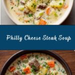 Philly Cheese Steak Soup Recipe