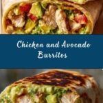 Chicken and Avocado Burritos Recipe
