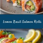 Lemon Basil Salmon Rolls Recipe