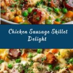 Creamy Chicken Sausage Skillet Recipe