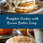 Pumpkin Cookies with Brown Butter Icing Recipe