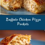 Homemade Buffalo Chicken Pizza Pockets Recipe