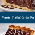 Gooey Nutella-Stuffed Cookie Pie Recipe
